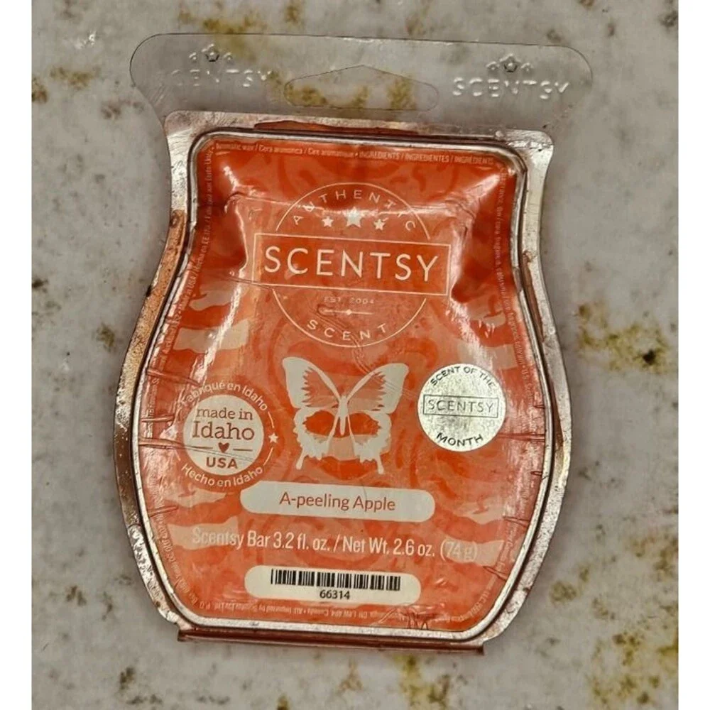 Scentsy Bar – A-Peeling Apple – Apple, Pear & Sweet Pea – Not Pretty, Smells Ama